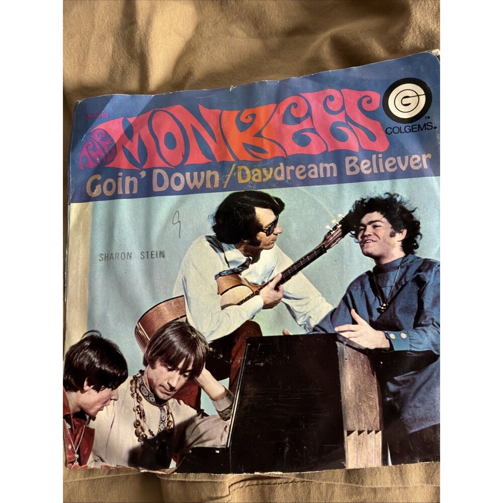 1967 The MONKEES “ Daydream Believer “ 45 &  Picture Sleeve COLGEMS